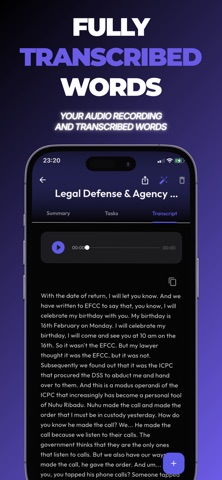 TalkToTask: Voice AI Tasks iPhone screenshot