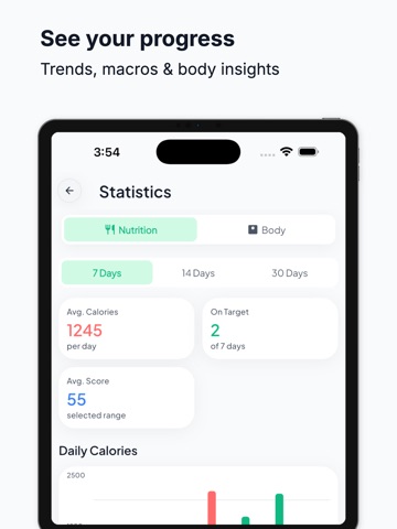 Foodly - AI Calorie Tracker iPad screenshot