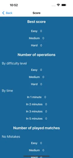 Accessible Math Match iPhone Screenshot 4