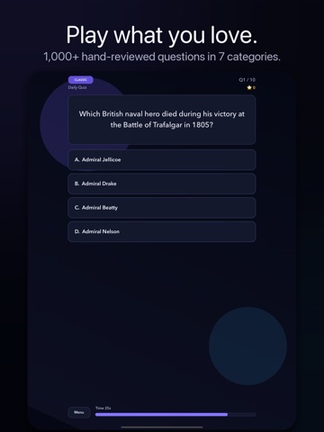 Trivixo iPad screenshot