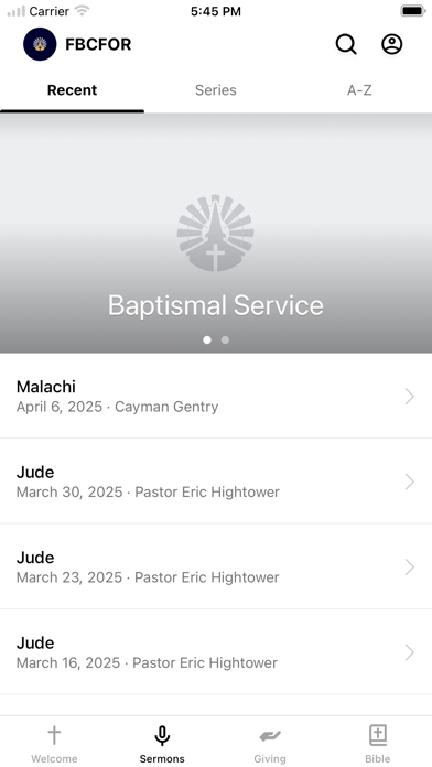 App screenshot