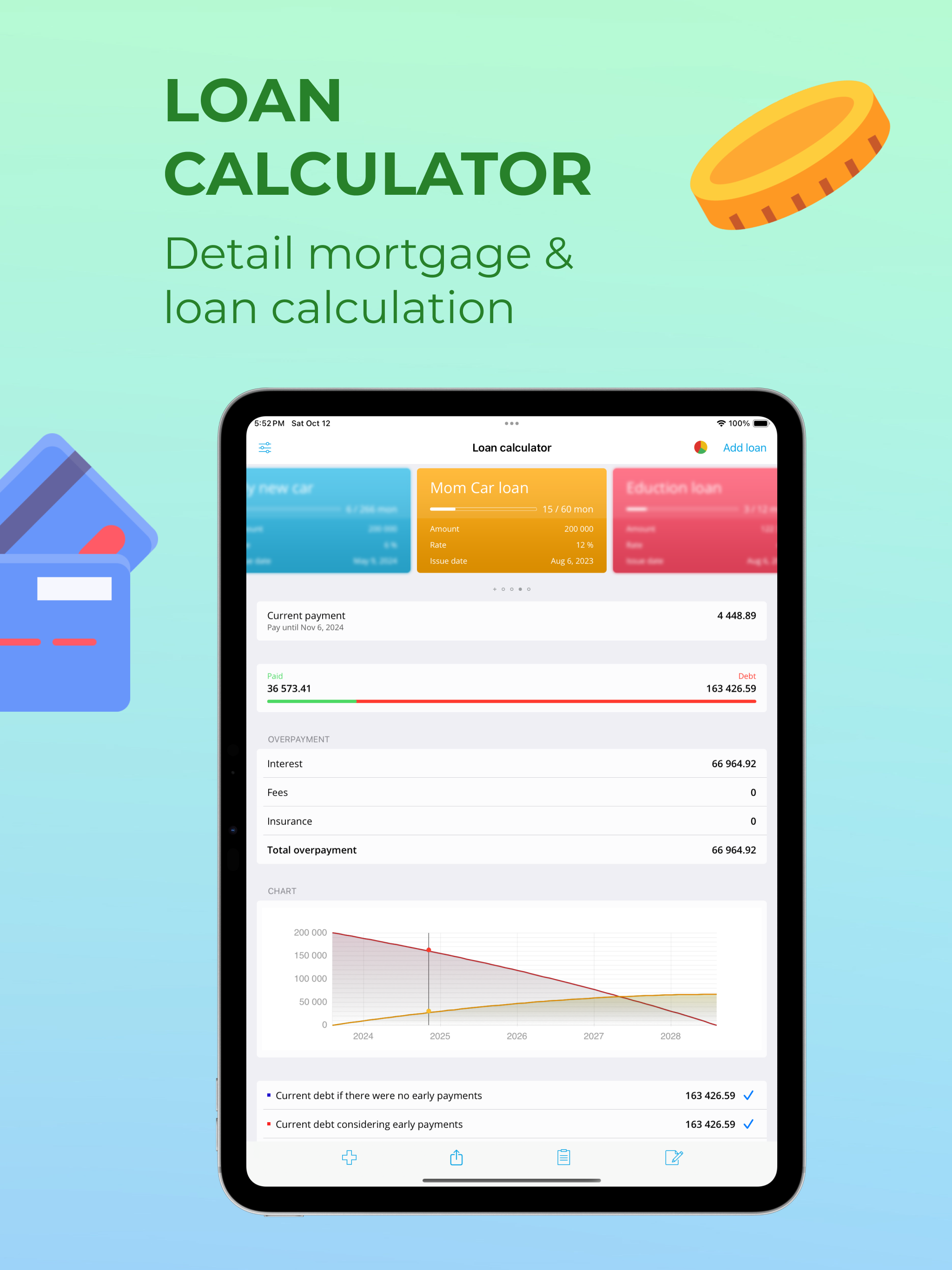 Loan Calculator with Extras screenshot 6