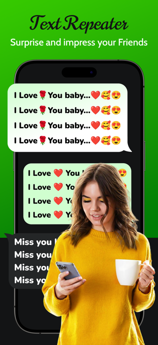 Text Repeater - Repeat Msg 10K Screenshot 1 of 4