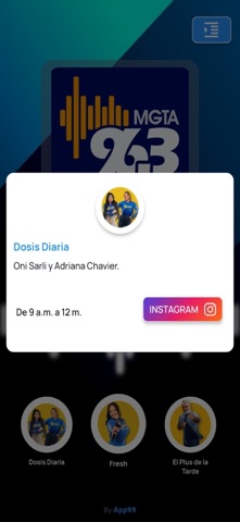 MGTA 96.3 FM screenshot