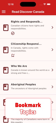 Canadian Citizenship Test Plus screenshot