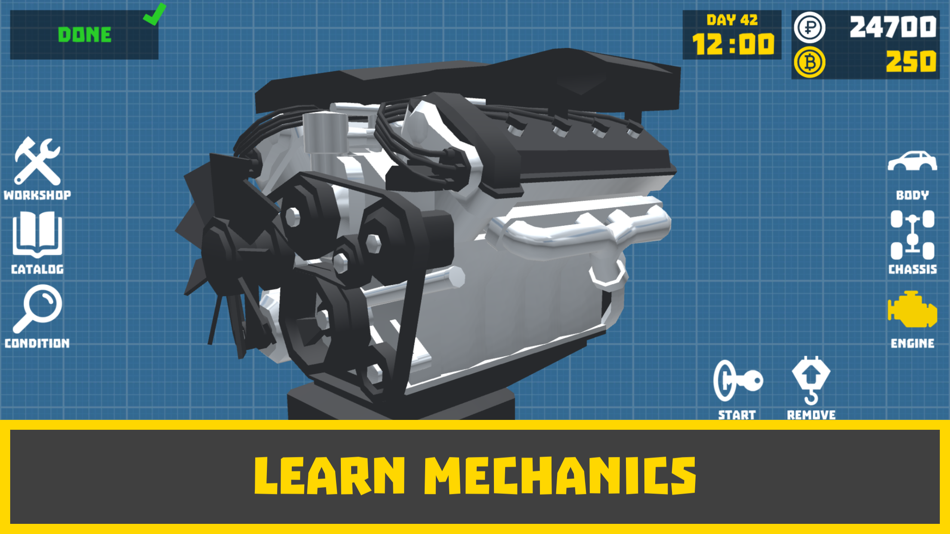 #4. Retro Garage - Car Mechanic (iOS) 由: WM Games LTD
