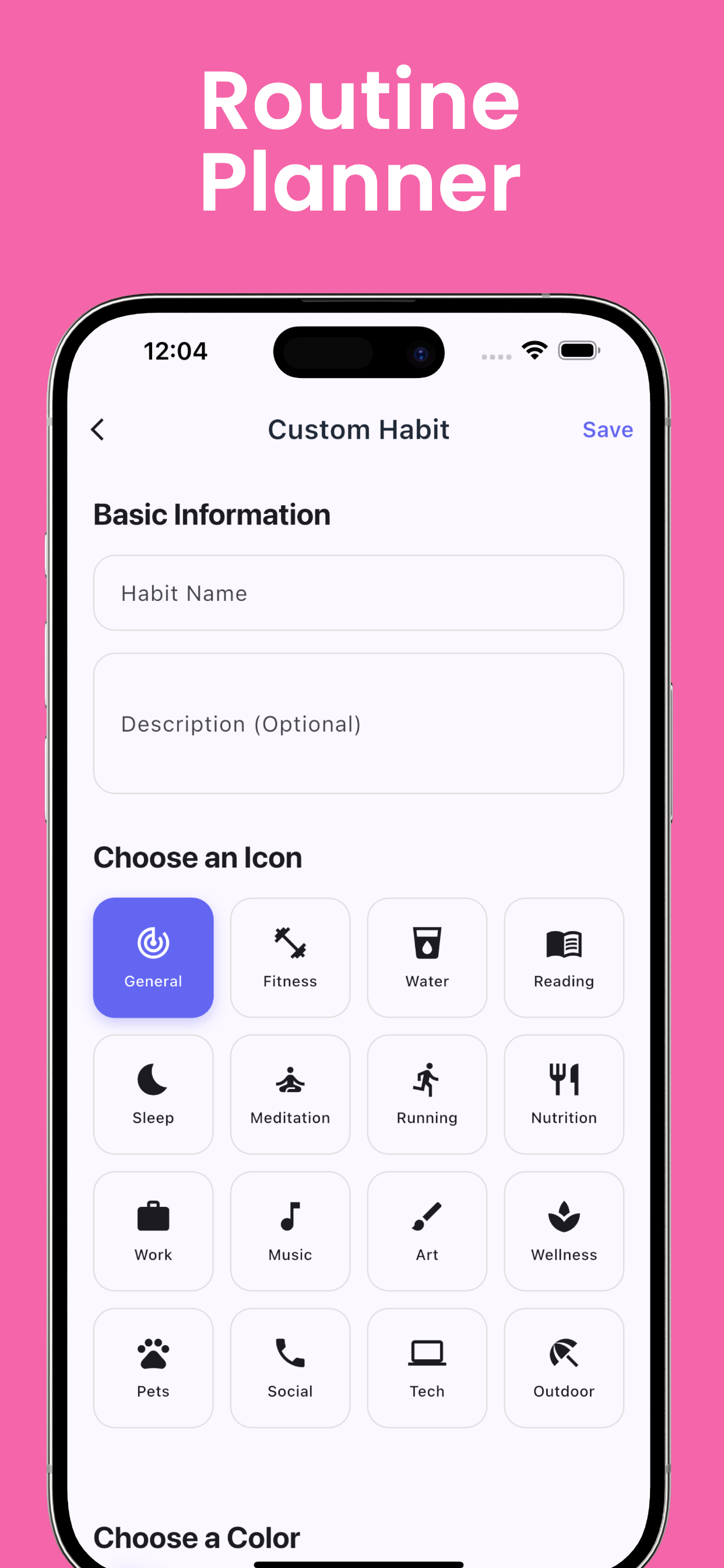 Routine Tracker Habit Planner
