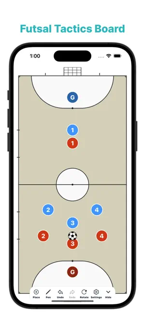 Futsal Board: Tactics Coach screenshot 1