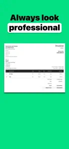 Easy Invoice Generator 2 go screenshot #4 for iPhone