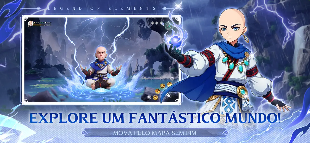 Legend of Elements iOS Mod IPA screenshot 3 - iOS game interface