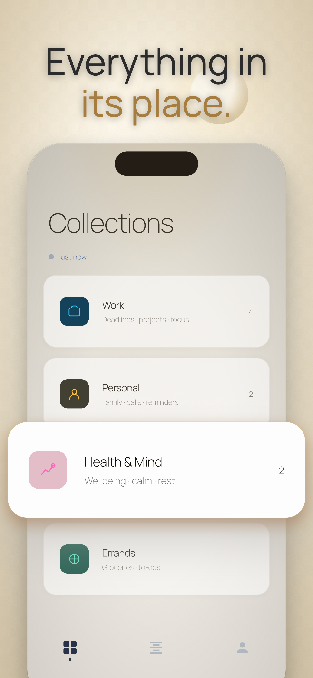QuietHead: Brain Dump Journal screenshot 3