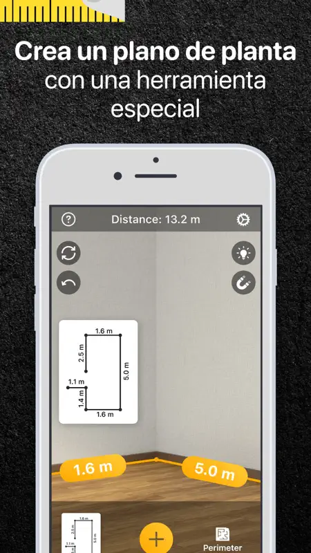 Metro para Medir Distancia screenshot 3 of 6