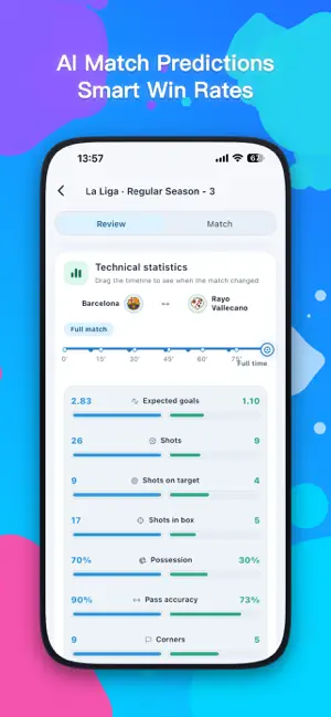 Nutmegly: AI Football Scores screenshot 4