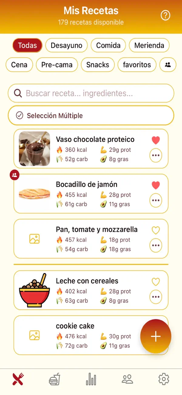 Screenshot #1 pour MacrosAlDia
