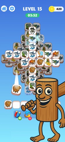 Italian Brainrot Triple Match iPhone screenshot
