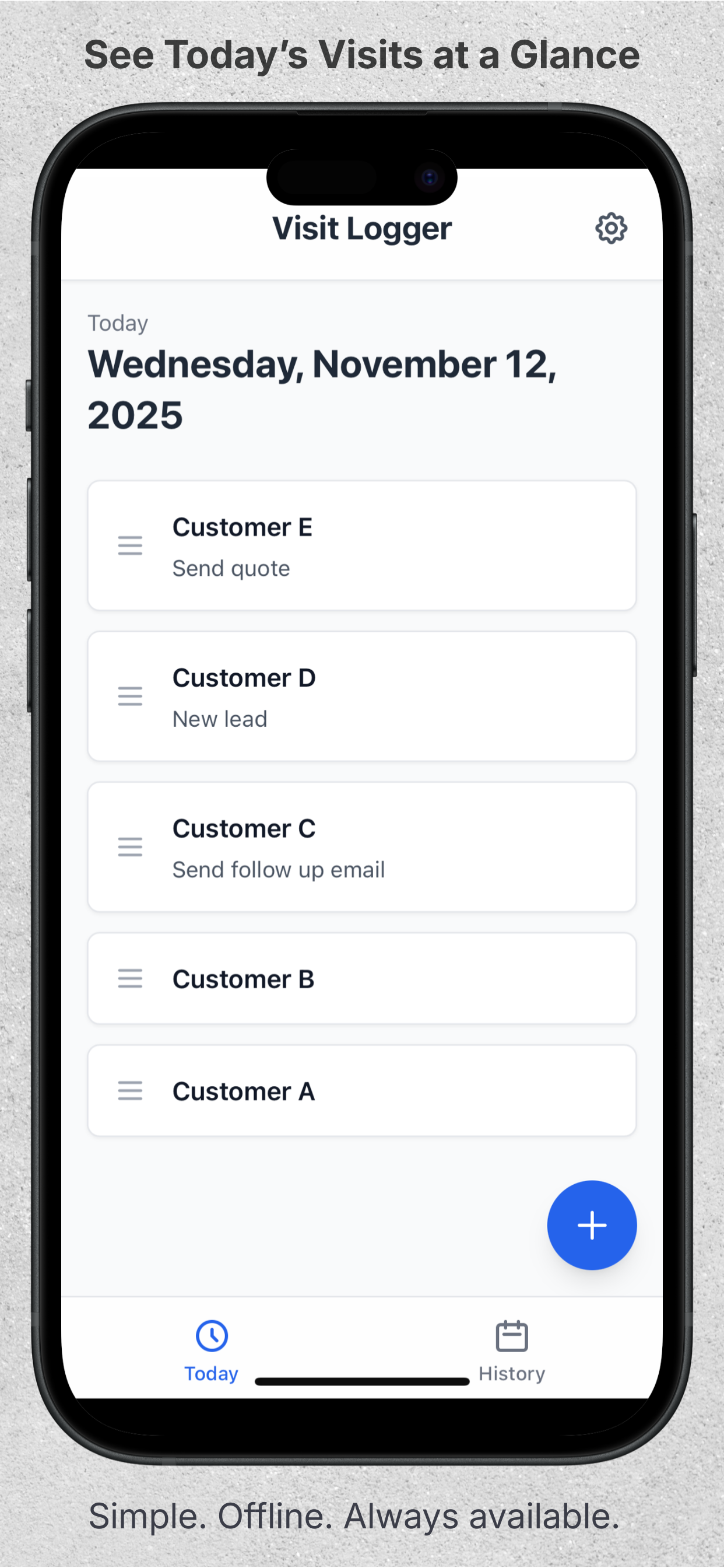 Visit Logger Tracker