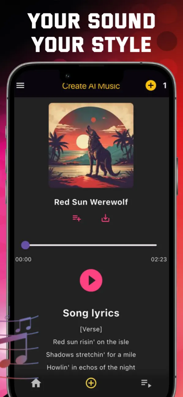 Text to Music AI Generator Screenshot 2