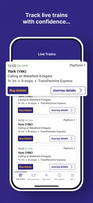 National Rail screenshot 2