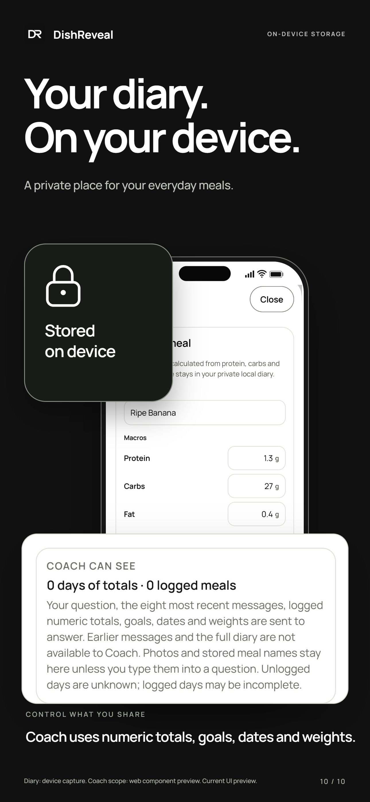 Screenshot 10 of AI Calorie Tracker: DishReveal