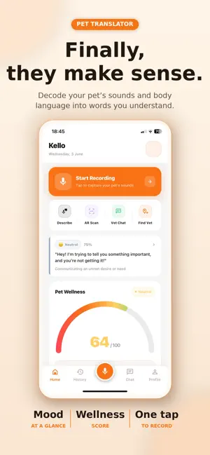 Pawread: AI Pet Translator screenshot 1