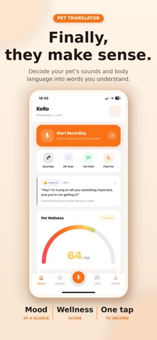 Pawread: AI Pet Translator Screenshot 1 of 6