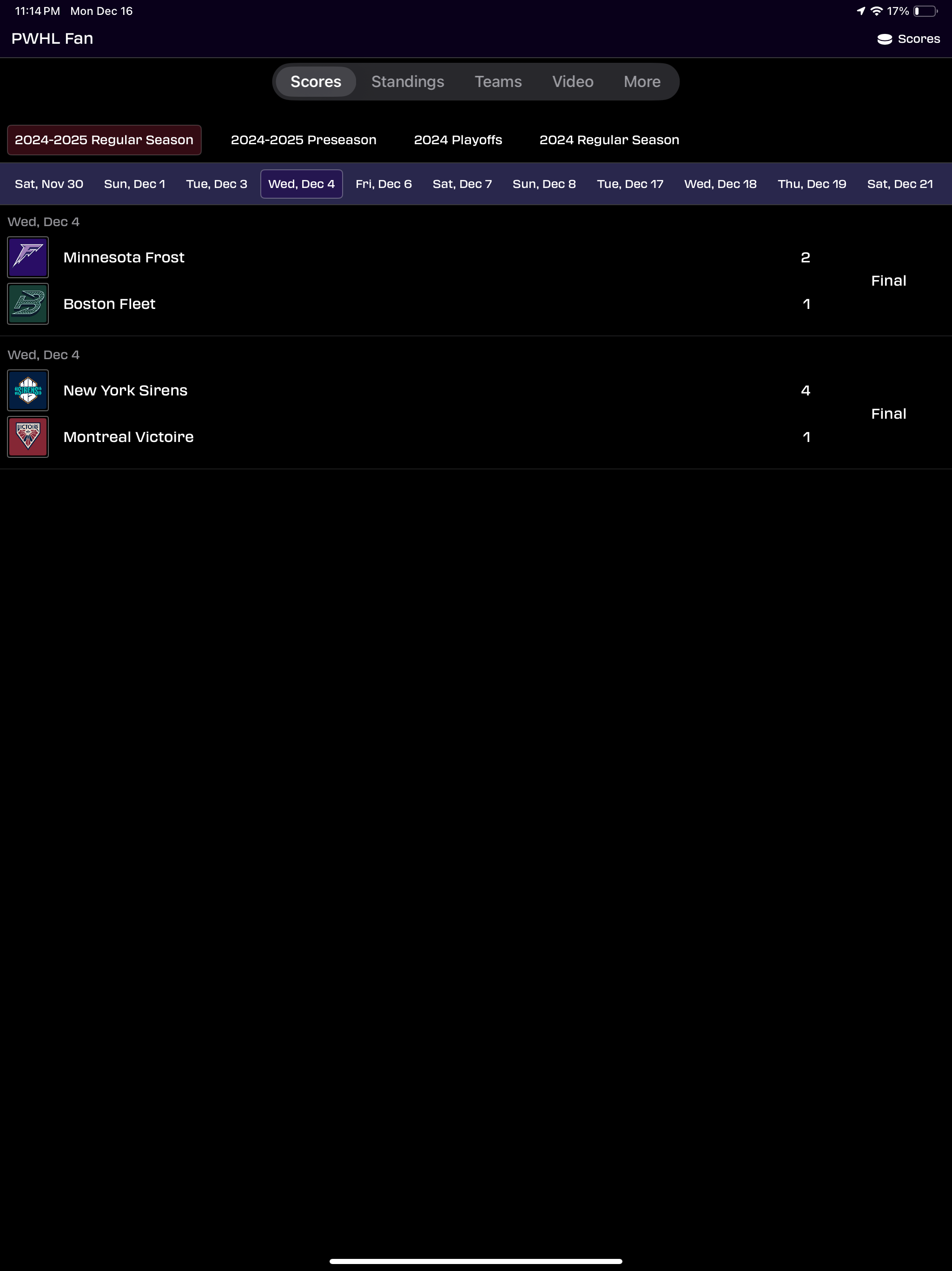 PWHL Fan screenshot 11