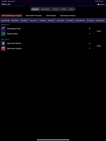 PWHL Screenshot 1