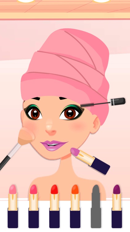Princess makeover: hair & make