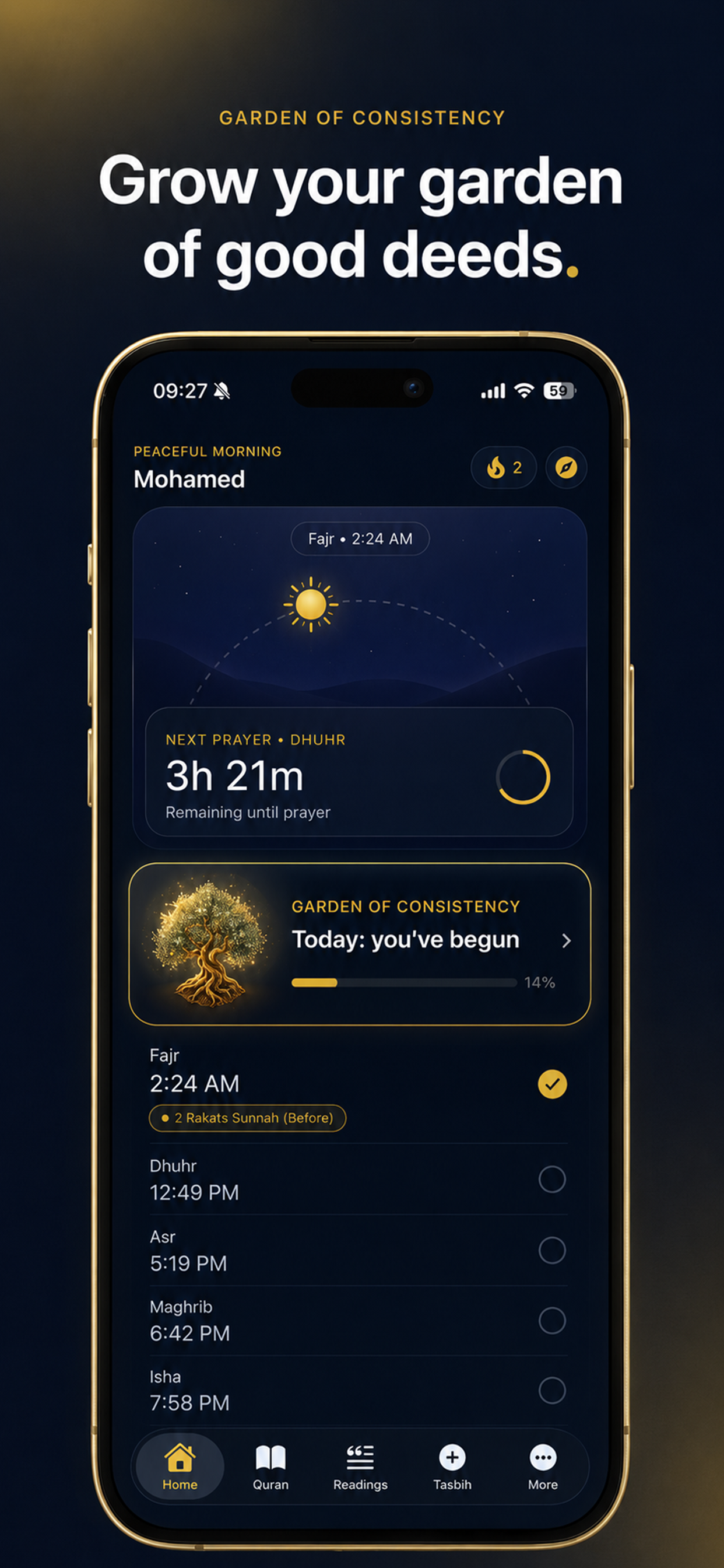 Thabat: Muslim Prayer & Quran