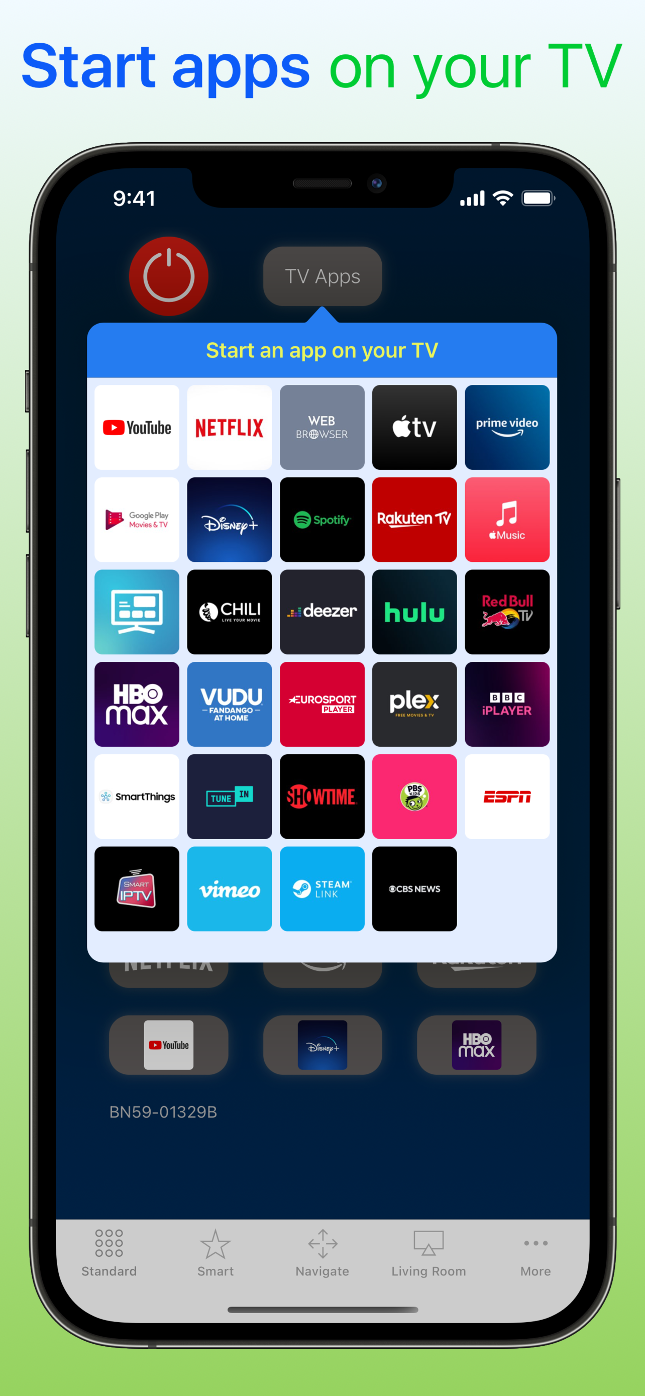 Samsung Smart TV remote myTifi
