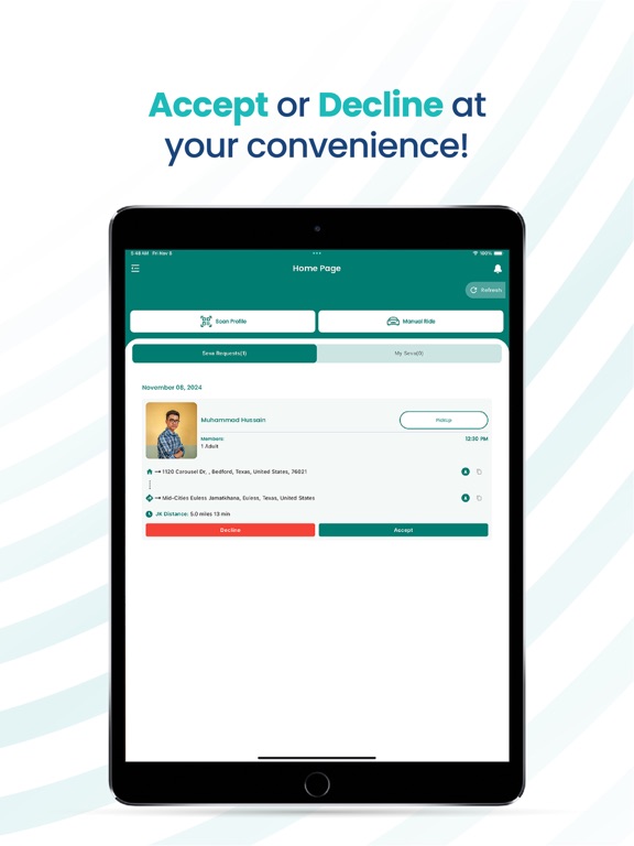 Sevadaari iPad screenshot 5 - Travel app