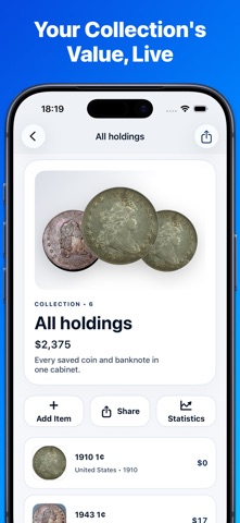 Coin Identifier, Numiscan Screenshot 5 of 6