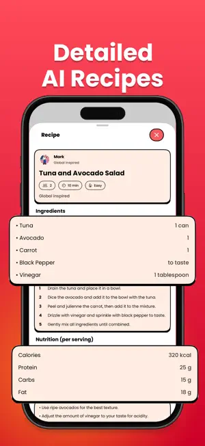 AI Recipes: Cook Ingredients screenshot 4
