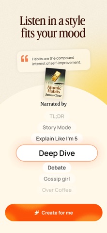 BeFreed: Personalized Learning iPhone screenshot
