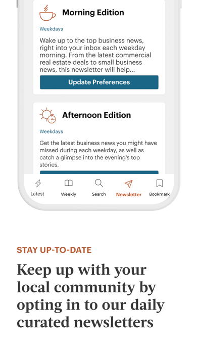 Dallas Business Journal Screenshot