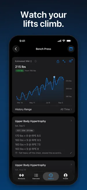 My Workout Logs screenshot 2