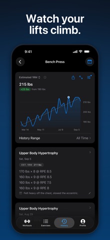My Workout Logs Screenshot 2 of 10