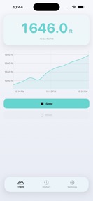 Easy Elevation Tracker screenshot