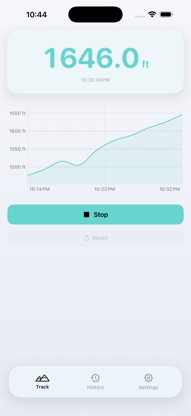 Easy Elevation Tracker screenshot 1