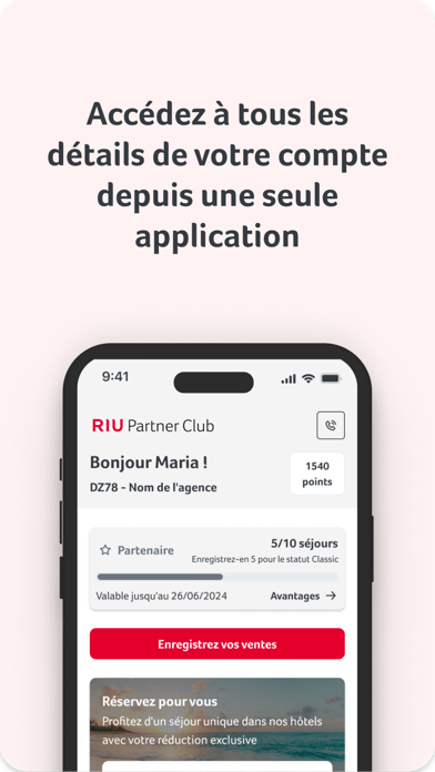 Screenshot #2 pour Riu Partner Club