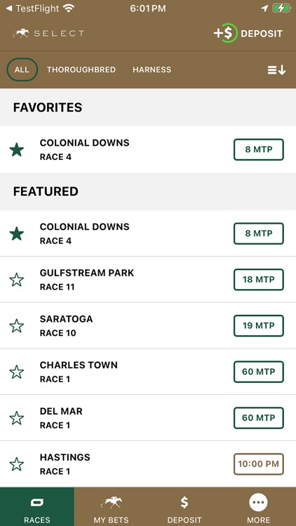 Keeneland Select Wagering