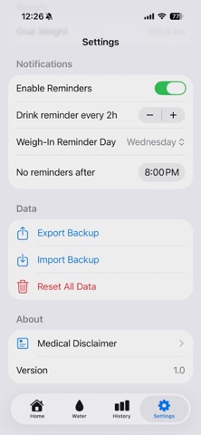 App screenshot