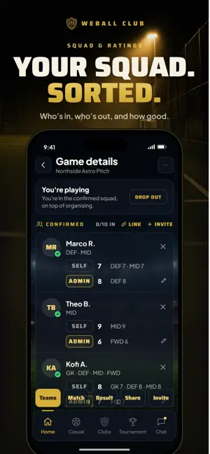 WeBall Club screenshot 4