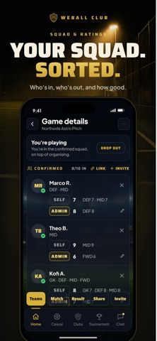 WeBall Club Screenshot 4 of 9