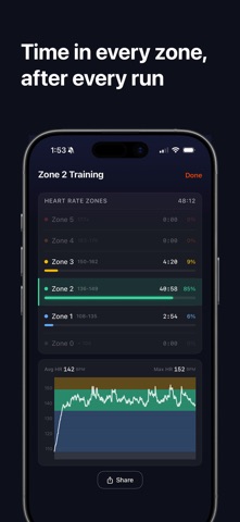 RunBeat: Audio Running Coach iPhone screenshot