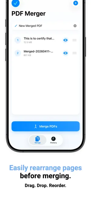 PDF Merger - Combine, Join PDF screenshot 4