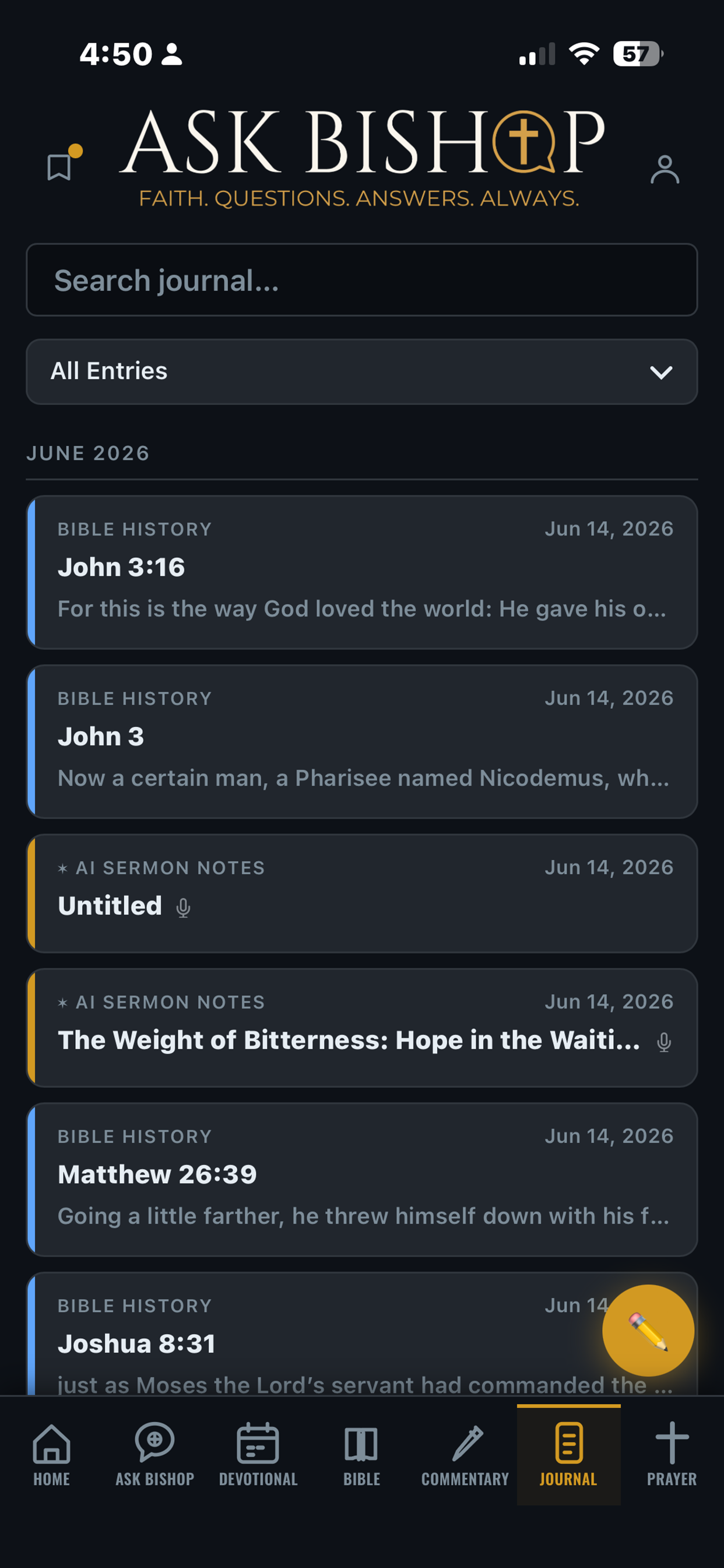 AskBishop screenshot 8