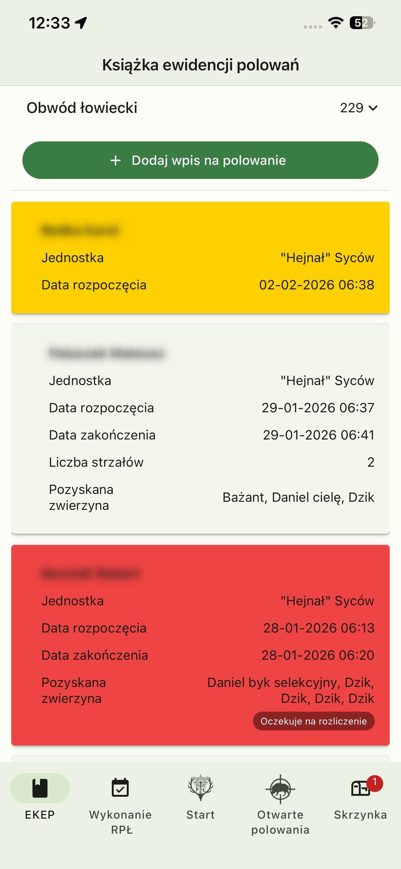 System Kół Łowieckich PZŁ 2.0