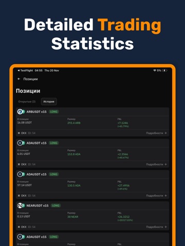 B‑World: AI Crypto & Forex iPad screenshot