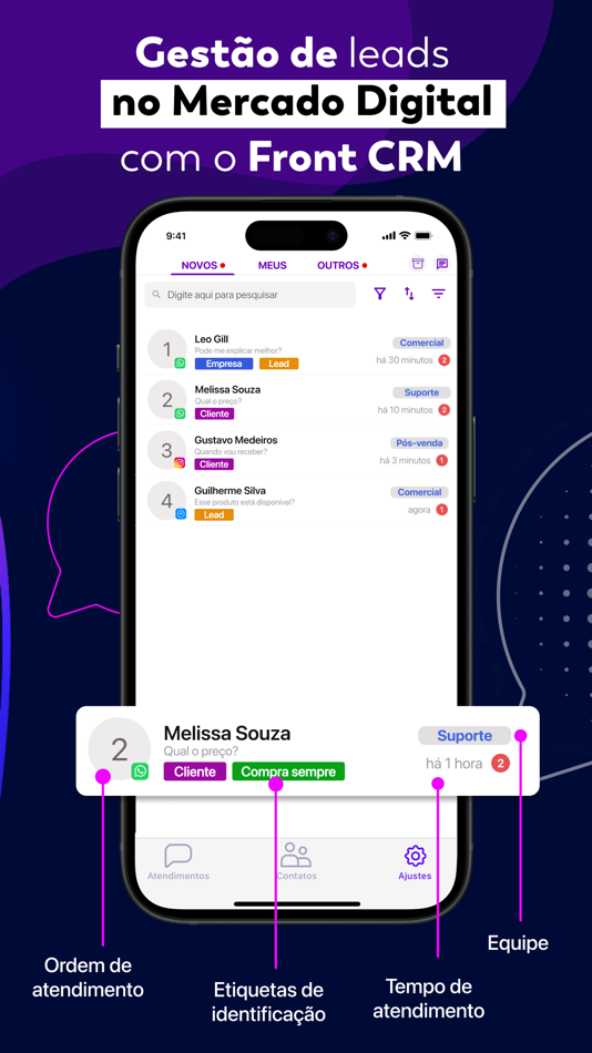 #2. FrontCRM (iOS) 由: FrontCRM